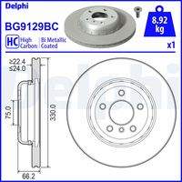 DELPHI BG9129BC Bremsscheibe