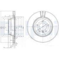 DELPHI BG3959 Bremsscheibe