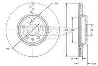 TOMEX Brakes TX7248 Bremsscheibe