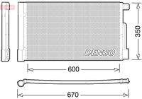 DENSO DCN01004 Kondensator, Klimaanlage