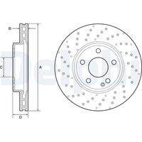 DELPHI BG4657C Bremsscheibe