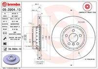 BREMBO 09D90413 Bremsscheibe