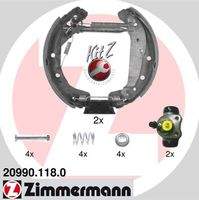 ZIMMERMANN 209901180 Bremsbackensatz