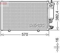 DENSO DCN10051 Kondensator, Klimaanlage