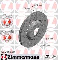 ZIMMERMANN 150294070 Bremsscheibe