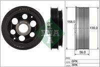 Schaeffler INA 544018010 Riemenscheibe, Kurbelwelle