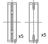 FAI AutoParts BM1035STD Kurbelwellenlager