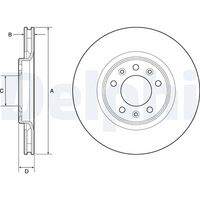 DELPHI BG4806C Bremsscheibe