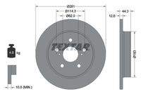 TEXTAR 92301403 Bremsscheibe