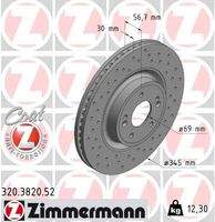 ZIMMERMANN 320382052 Bremsscheibe