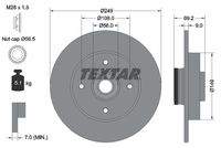 TEXTAR 92202103 Bremsscheibe