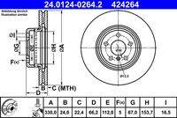 ATE 24012402642 Bremsscheibe