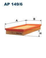 FILTRON AP149/6 Luftfilter
