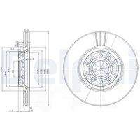 DELPHI BG3657 Bremsscheibe