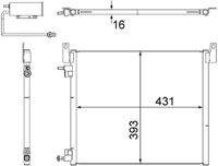 MAHLE AC499000S Kondensator, Klimaanlage