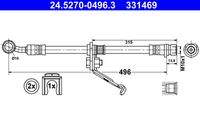 ATE 24527004963 Bremsschlauch