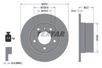 TEXTAR 92076703 Bremsscheibe