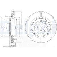 DELPHI BG3976 Bremsscheibe