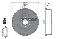 TEXTAR 94046500 Bremstrommel