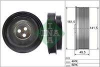 Schaeffler INA 544016610 Riemenscheibe, Kurbelwelle