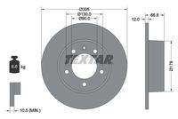 TEXTAR 92111203 Bremsscheibe