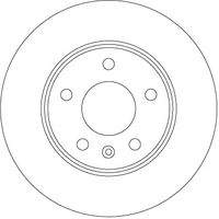 TRW DF6915 Bremsscheibe