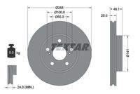 TEXTAR 92077400 Bremsscheibe