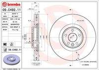 BREMBO 09C49211 Bremsscheibe