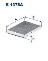 FILTRON K1378A Filter, Innenraumluft