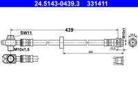 ATE 24514304393 Bremsschlauch