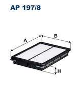 FILTRON AP197/8 Luftfilter