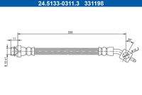 ATE 24513303113 Bremsschlauch