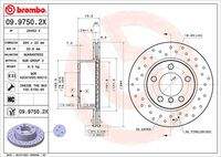 BREMBO 0997502X Bremsscheibe