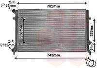 VAN WEZEL 58002204 Kühler, Motorkühlung