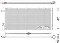 DENSO DCN15005 Kondensator, Klimaanlage