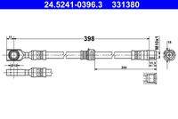 ATE 24524103963 Bremsschlauch