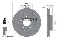 TEXTAR 92055605 Bremsscheibe