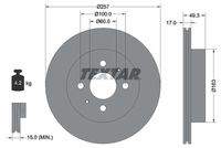 TEXTAR 92131200 Bremsscheibe