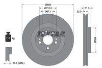 TEXTAR 92103205 Bremsscheibe