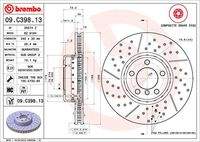 BREMBO 09C39813 Bremsscheibe