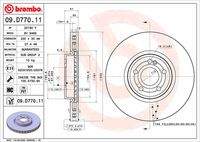BREMBO 09D77011 Bremsscheibe