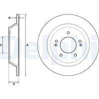 DELPHI BG4708C Bremsscheibe