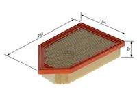 BOSCH F026400724 Luftfilter