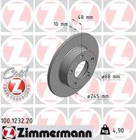 ZIMMERMANN 100123220 Bremsscheibe