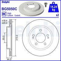 DELPHI BG5050C Bremsscheibe