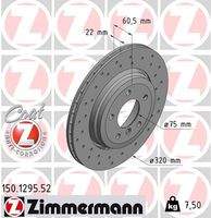 ZIMMERMANN 150129552 Bremsscheibe