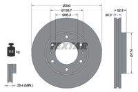 TEXTAR 92203800 Bremsscheibe