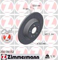 ZIMMERMANN 250136152 Bremsscheibe