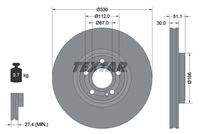 TEXTAR 92323305 Bremsscheibe