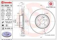 BREMBO 09D52813 Bremsscheibe